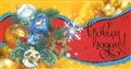 № 10-о/2009. Новогодние игрушки на декоративном фоне.