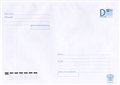 № 49К-2012/2012-076. Маркированный конверт с литерой"D" (С5) для заказных отправлений
