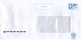 № 96К-2014/2014-133. Маркированный конверт с литерой "D" с окном с зоной для ШПИ
